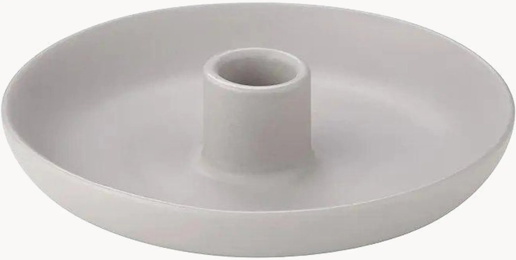 Castiçal em cerâmica Vela