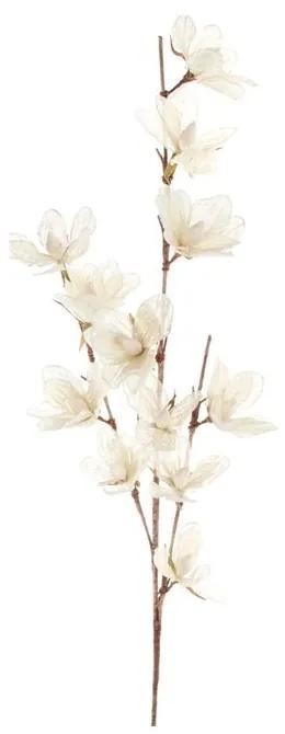 Flor Decorativa DKD Home Decor Branco Poliéster (40 x 10 x 135 cm)