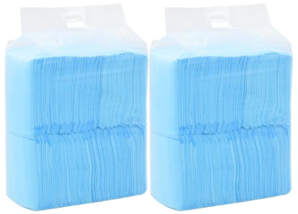 vidaXL Resguardos p/ treino animais de estimação 200 pcs 60x60 cm TNT