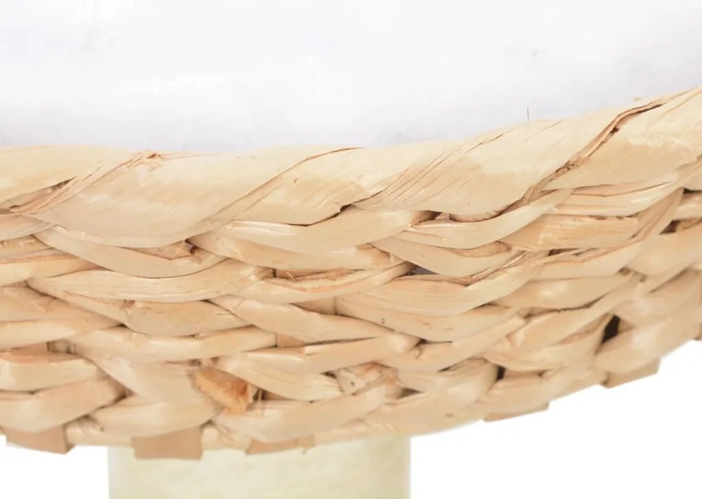 Árvore para gatos c/ postes arranhadores em erva marinha