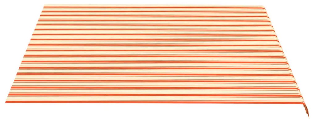 Tecido de substituição para toldo 4x3,5 m amarelo e laranja