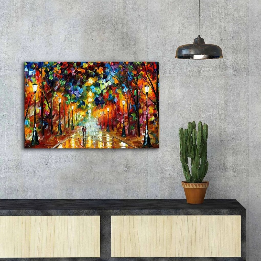 Tela Decorativa FAMOUSART-073 – Multicolor – 45 x 70 cm