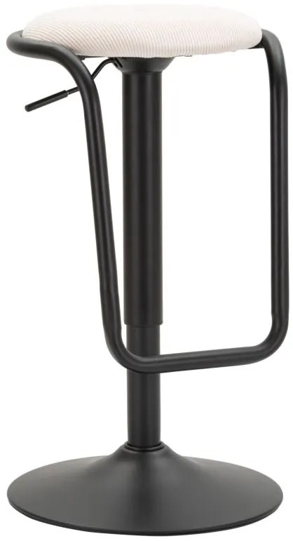BANCO DE BAR DESTINY BRANCO CM Ø 41X61-83