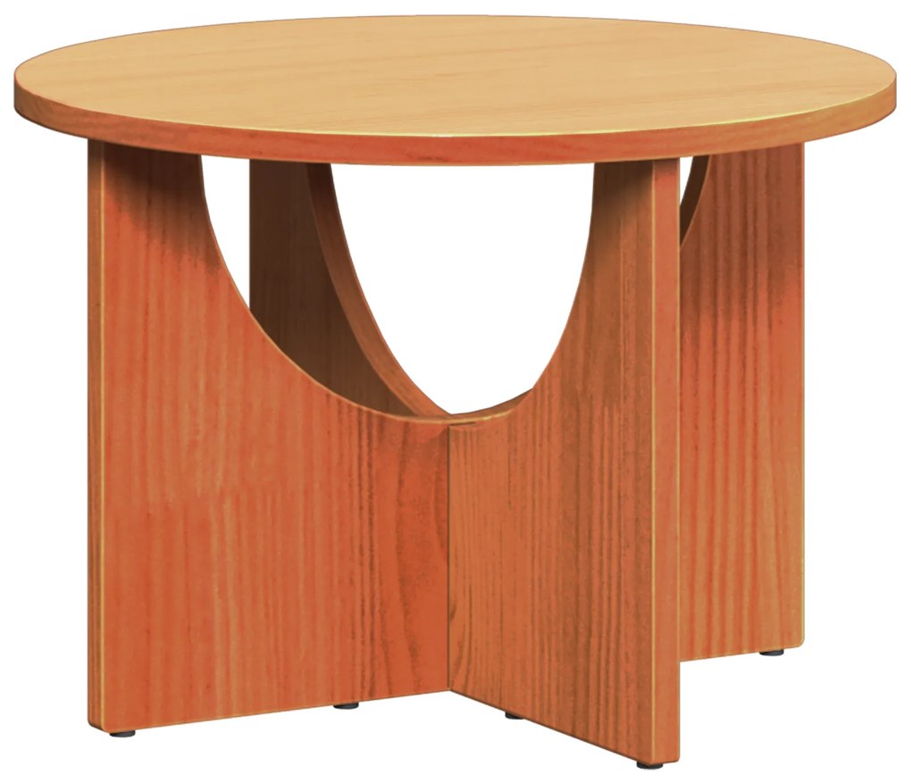 Mesa de centro Castanho 50 x 50 x 35 cm
