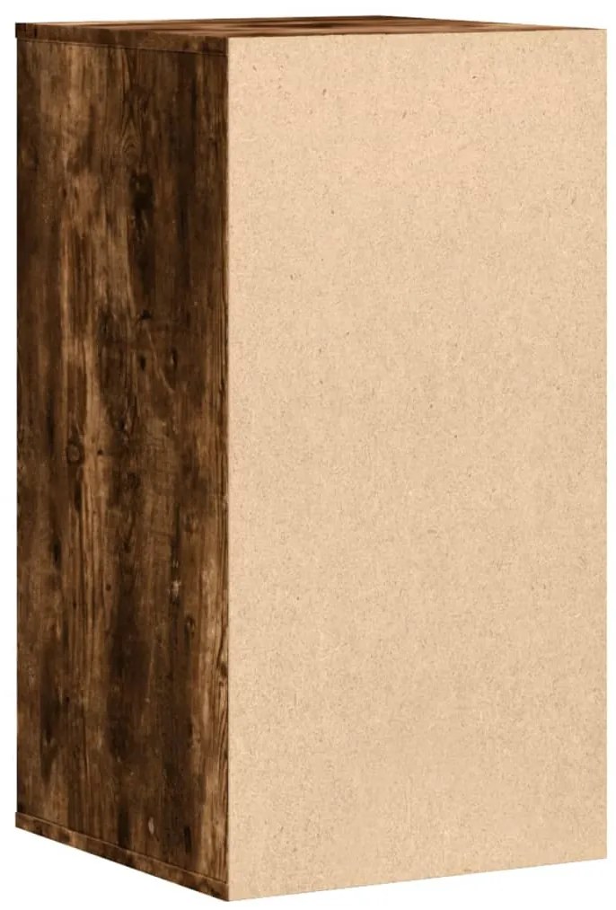 Cómoda com 4 Gavetas - 40x41x76 cm - derivados de madeira - carvalho r