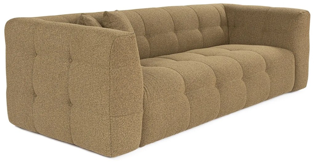 Sofá de 3 Lugares Cady – Bege Kaki – 235 x 100 x 72 cm