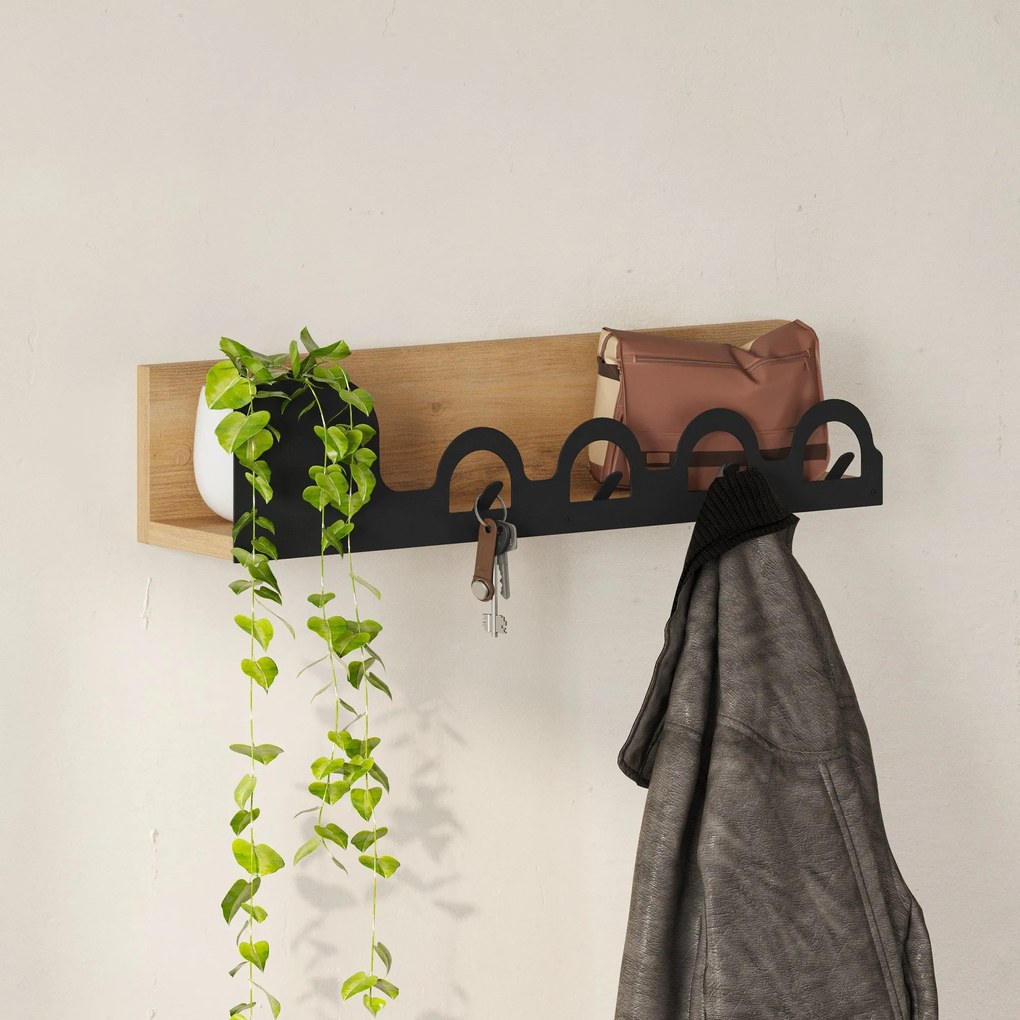 Aparador Damla – Nogueira – 105x85x30 cm
