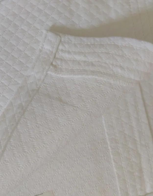 180x260 cm colcha de verao branca 100% algodão para cama de 90 cm