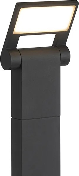 Candeeiro de jardim moderno antracite 60 cm com LED IP54 - Zane