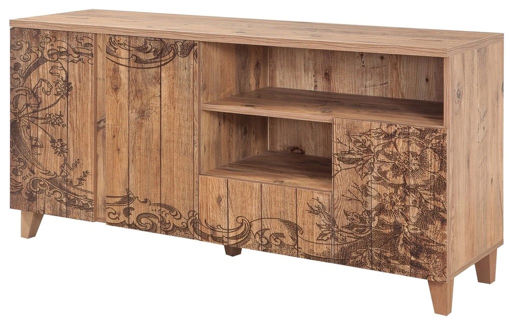 Móvel para TV Marina – Pinho Atlântico – 160x65x45 cm