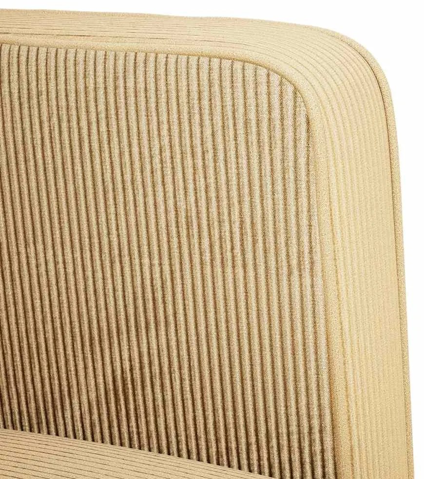 Sofá-luvas 109 cm tecido corduroy verde cinzento