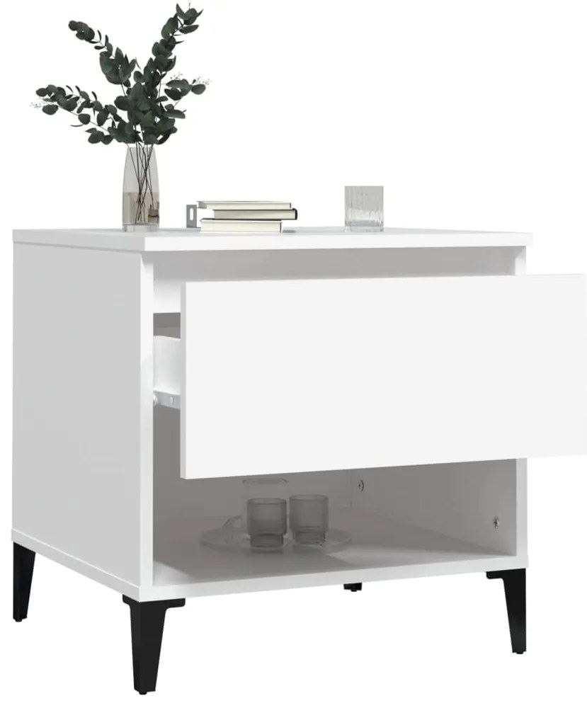 Mesa de apoio 50x46x50 derivados de madeira branco