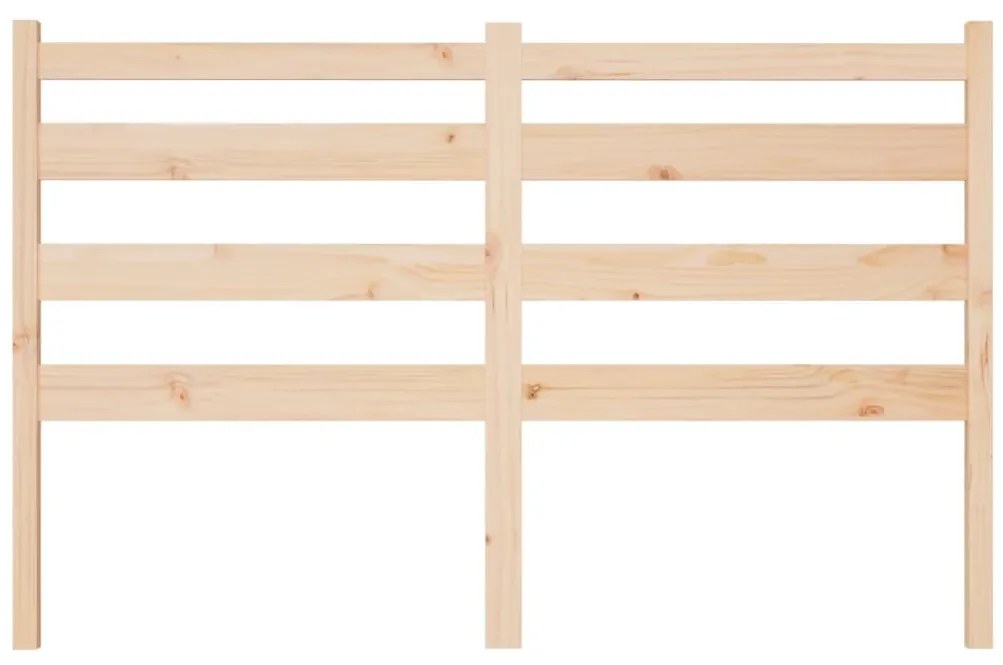 Cabeceira de cama 146x4x100 cm pinho maciço