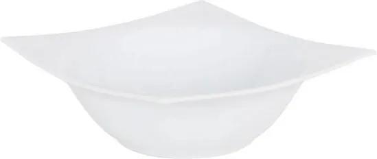 Saladeira Zen Porcelana Branco (19,5 x 19,5 x 5 cm)