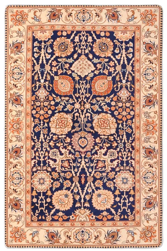 336501 vidaXL Tapete estampado oriental 160x230 cm multicor