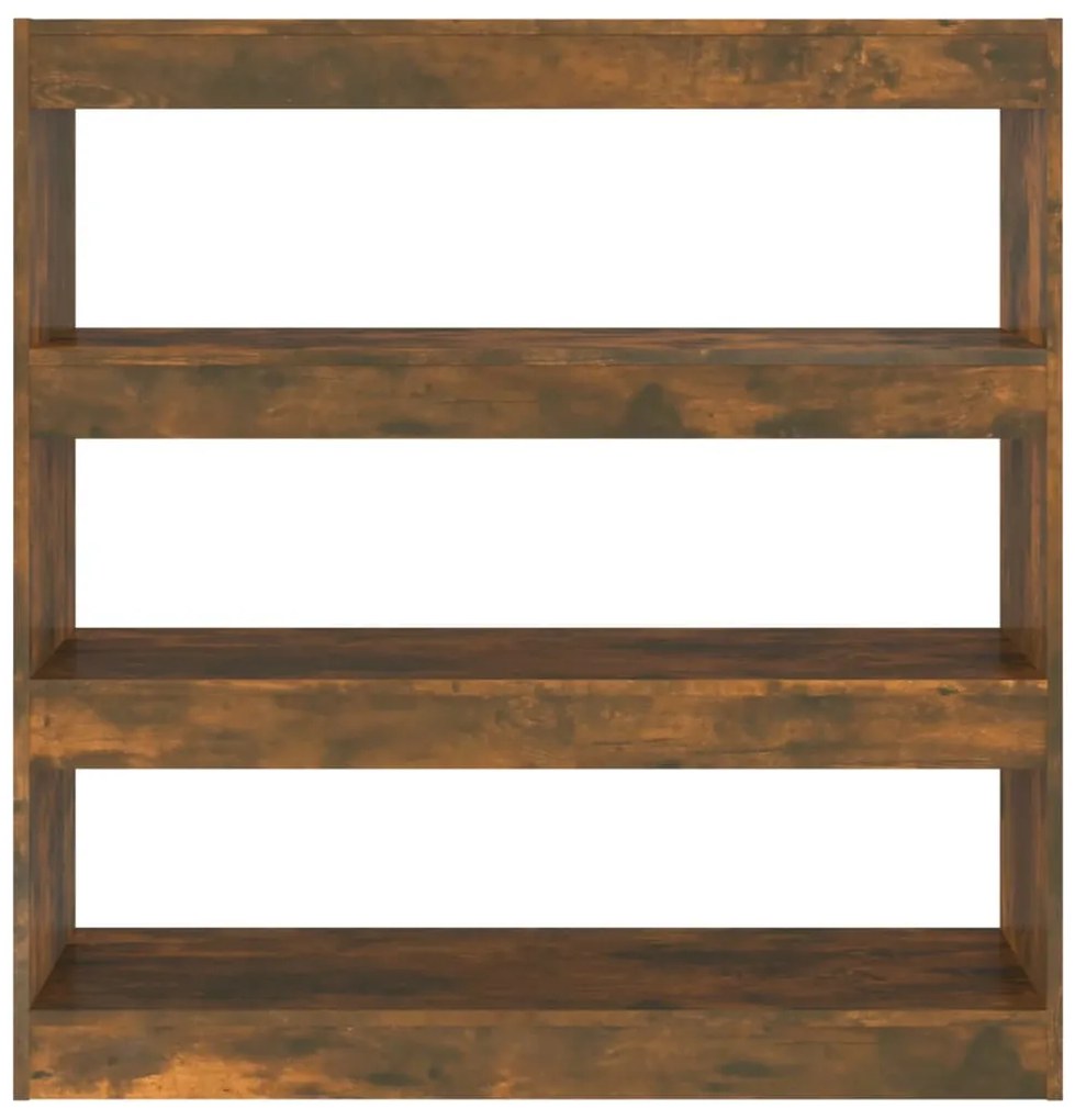Estante/divisória 100x30x103 cm cor carvalho fumado