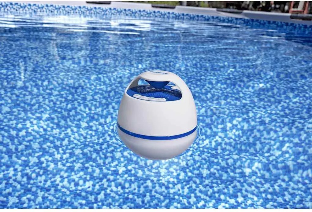 Bestway Coluna flutuante Bluetooth com luzes LED