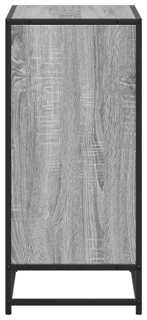 Estante 60x35x76 cm derivados de madeira cinzento sonoma
