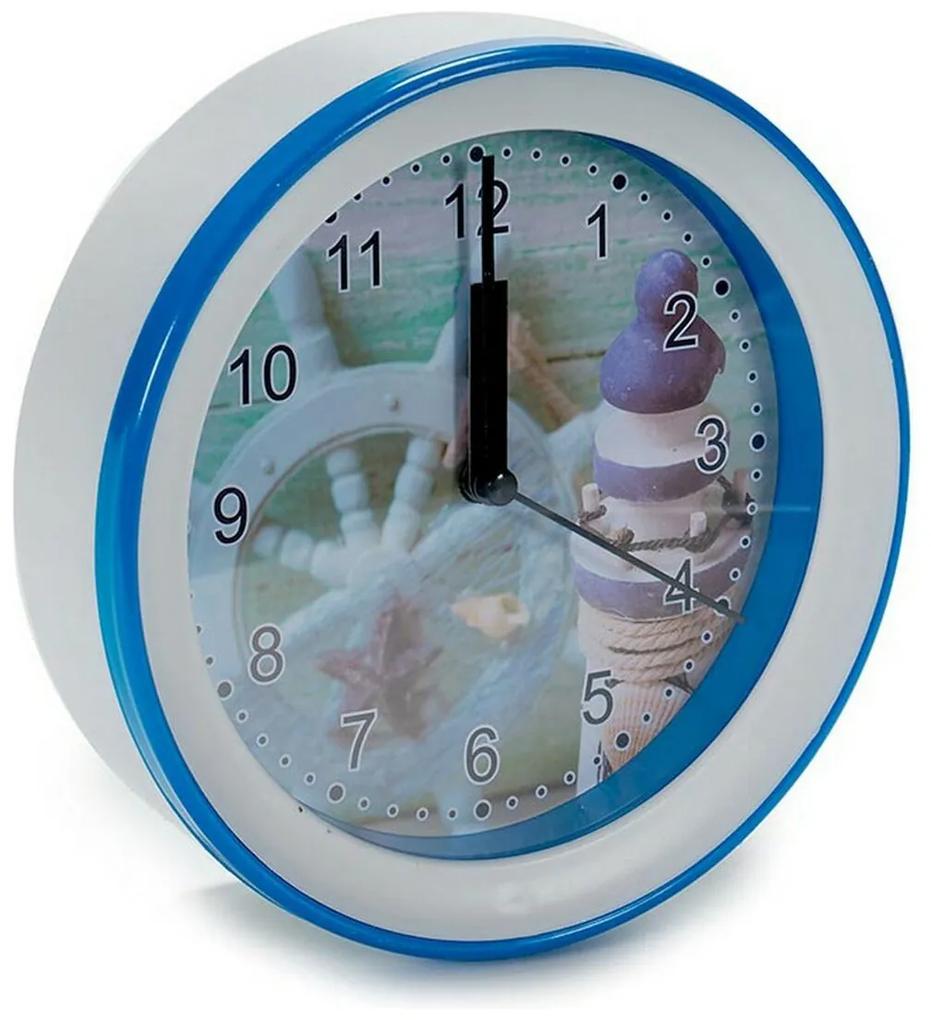 Relógio-Despertador (15 x 4,3 x 15 cm)