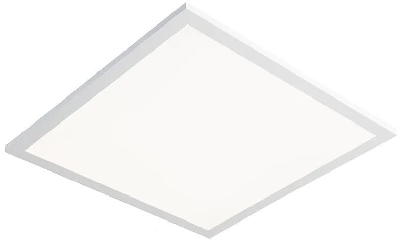 Painel LED branco 45 cm incl. LED com controlo remoto - Orch Moderno