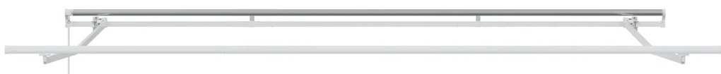 Toldo Retrátil Manual vidaXL Bege 450x350 cm