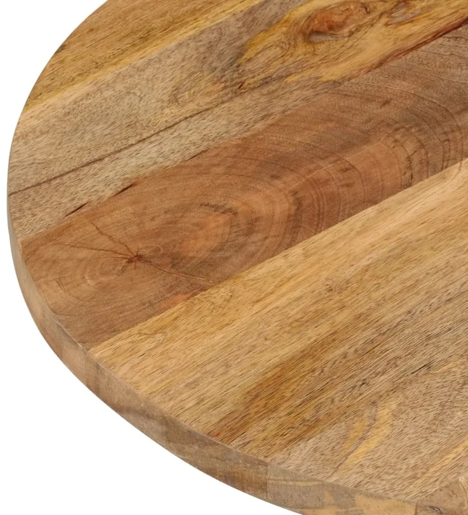 Tampo de mesa oval 100x40x3,8 cm madeira de mangueira maciça