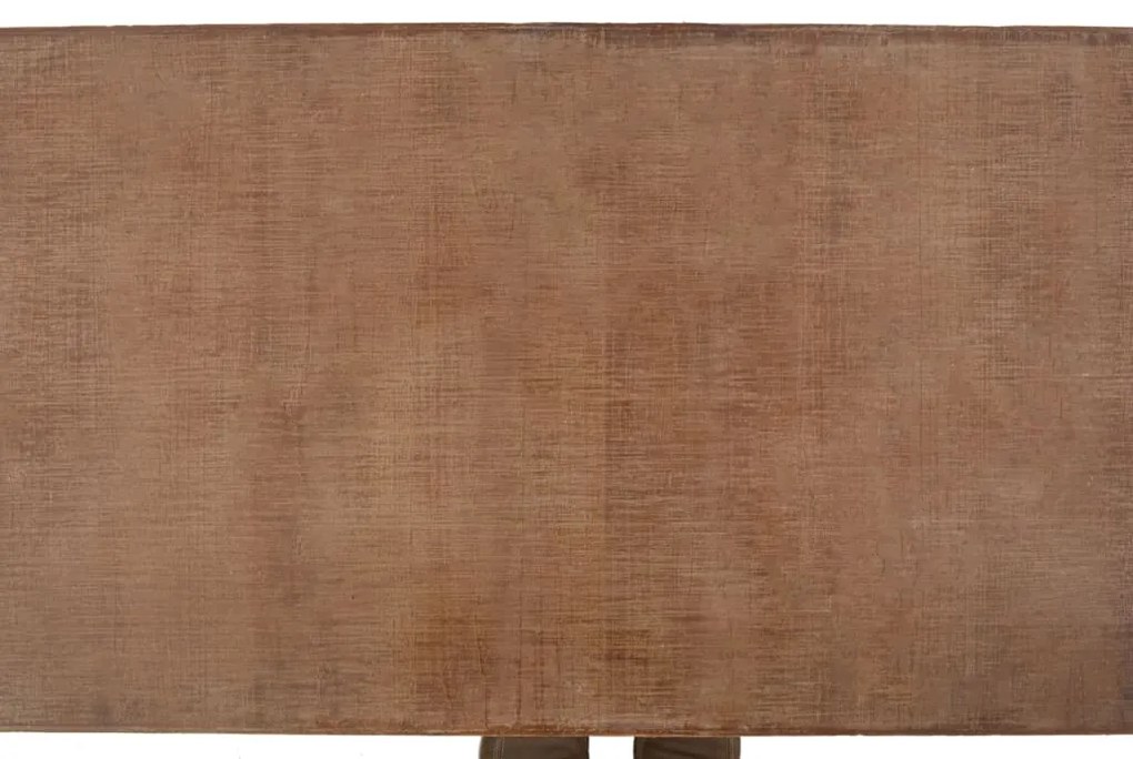 Mesa de centro em madeira de abeto maciça 91x51x38 cm castanho