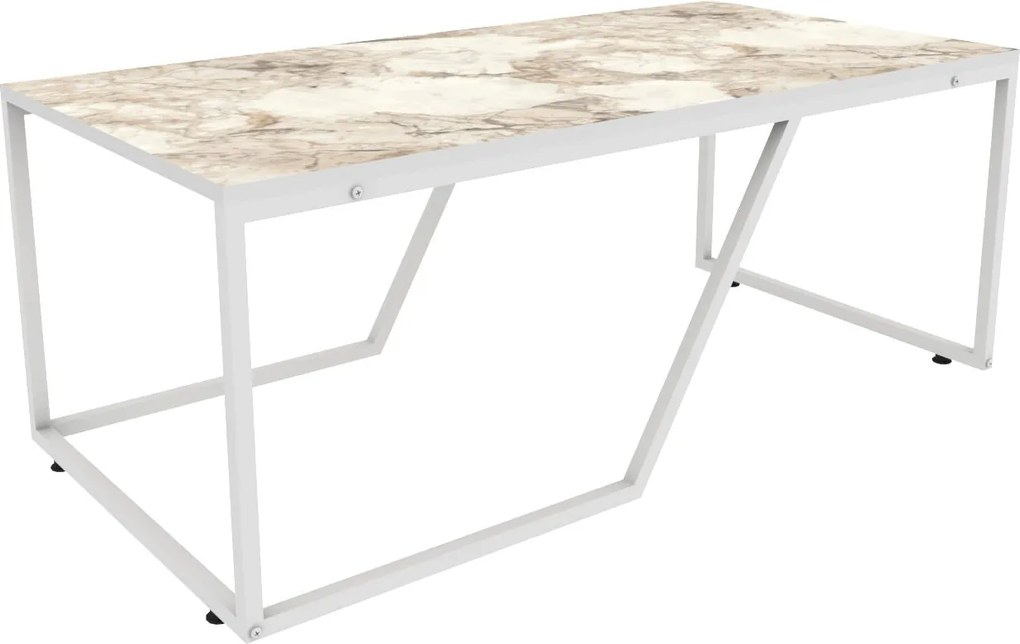 Mesa de Centro Wendy – Branco – 120x60x48 cm