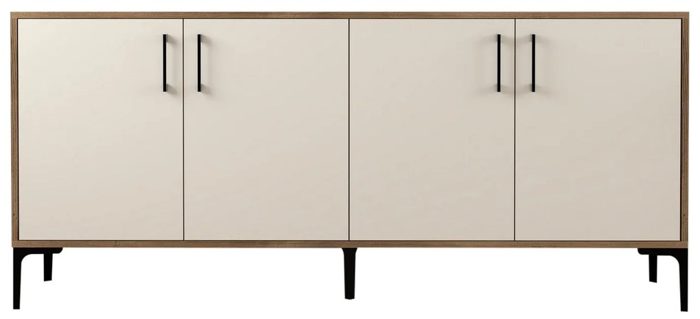 Console Kiev – Walnut Cream – 180 cm x 78 cm x 35 cm