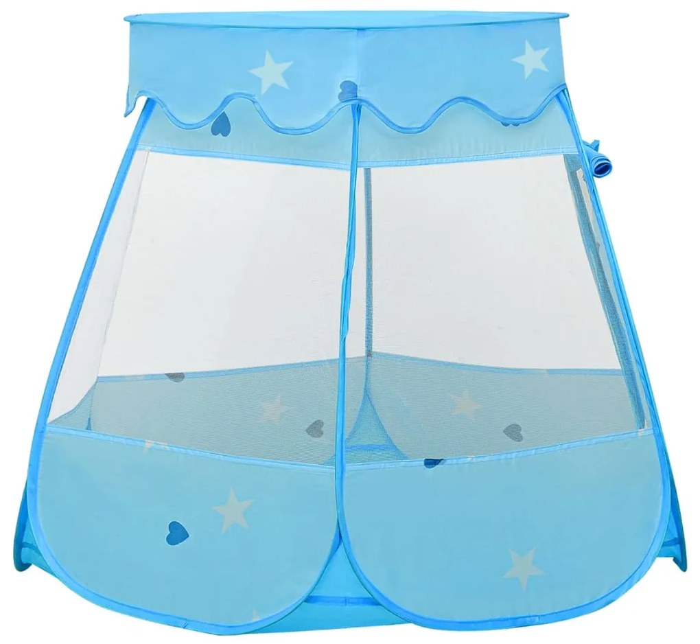 Tenda de brincar infantil 102x102x82 cm azul