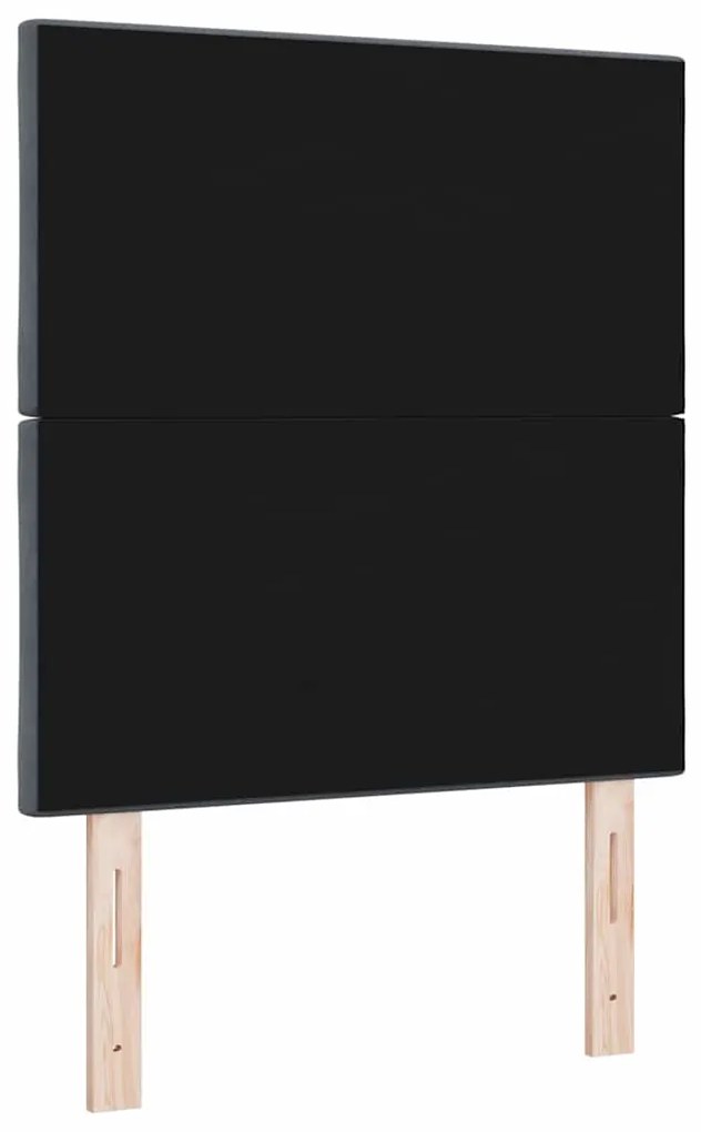 Cabeceira LED Blocos de Diamante Cinza Escuro 80 cm em Veludo