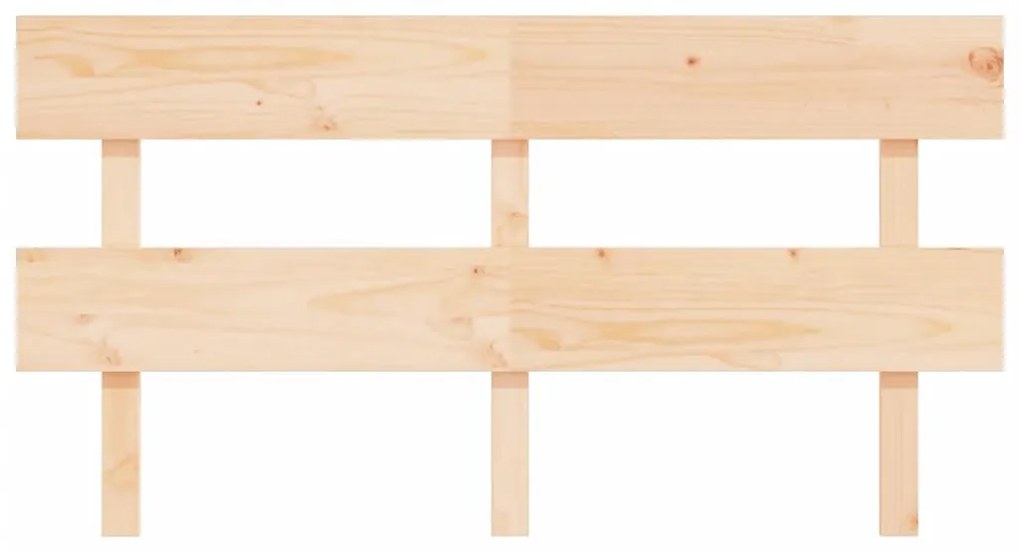 Cabeceira de cama 154x3x81 cm pinho maciço