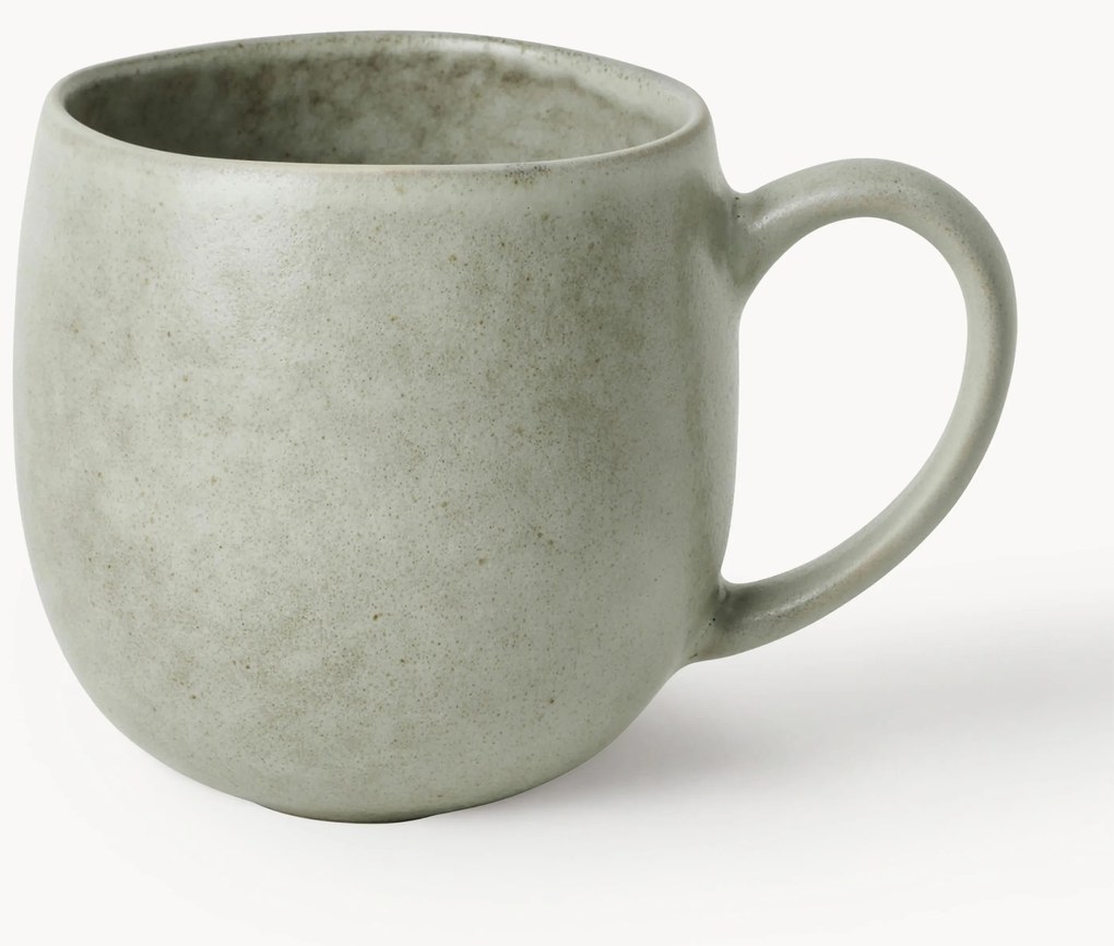 Handmade XL Mugs Nordic Marsh, Set of 2