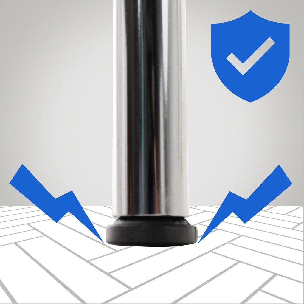 Cadeira para cozinha e sala de jantar empilhável Calisto 45 x 85 x 49 cm Castanho