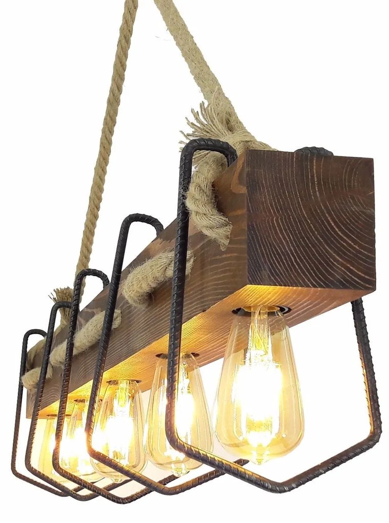 Chandelier Demir – Walnut – 100 x 16 x 72 cm