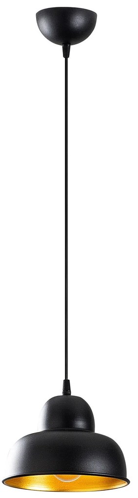 Candeeiro Chandelier Berceste – Preto – 20 x 20 cm