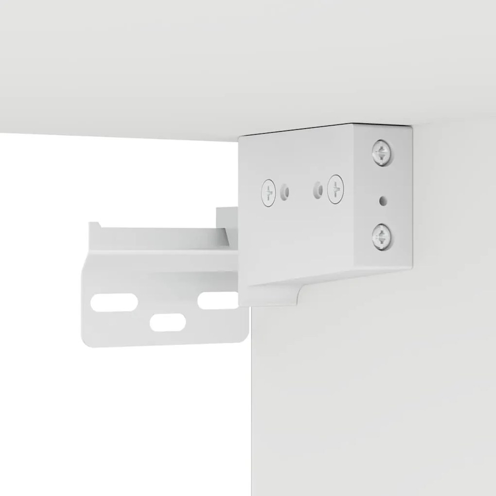 Armários de parede para garagem 2 pcs derivados de madeira