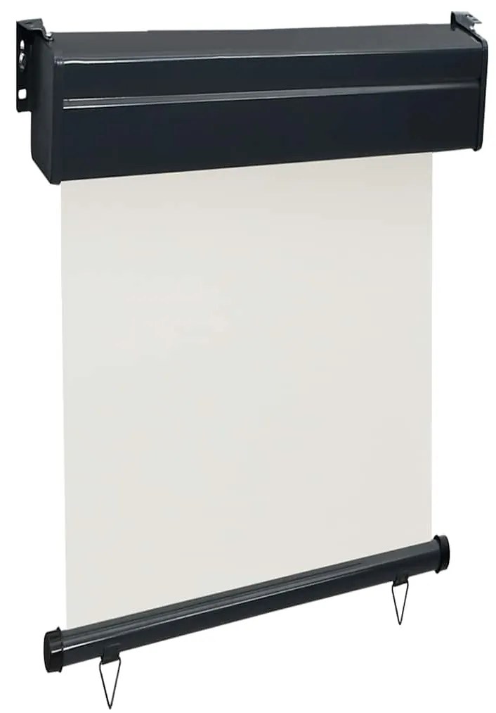 Toldo lateral para varanda 60x250 cm creme