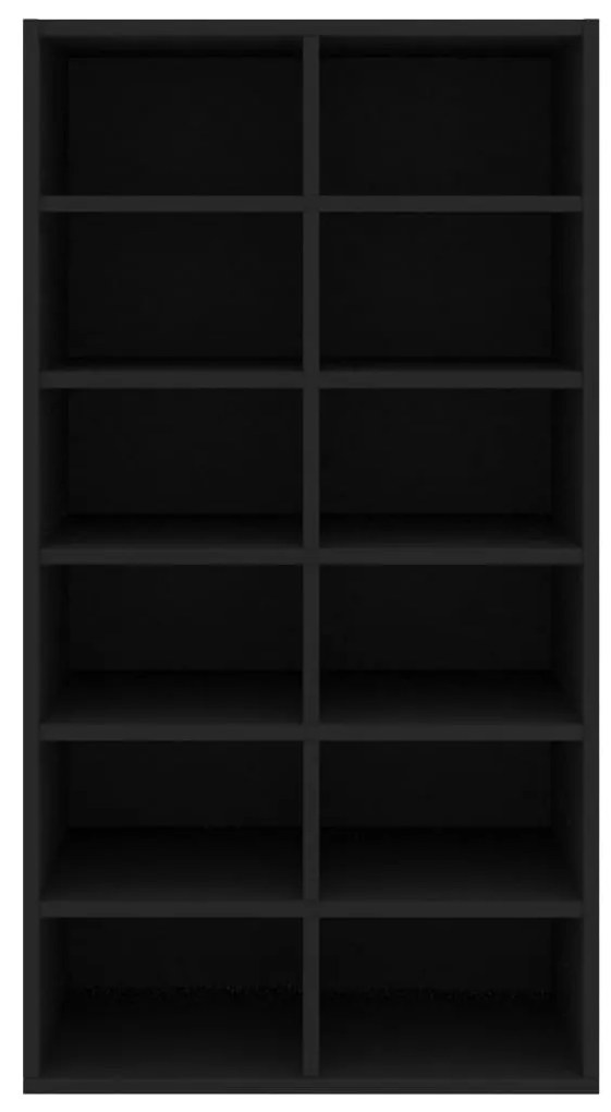 Sapateira 54x34x100,5 cm derivados de madeira preto