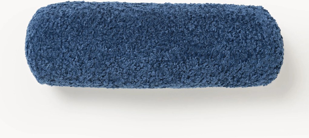 Almofada de rolo em teddy Dotty