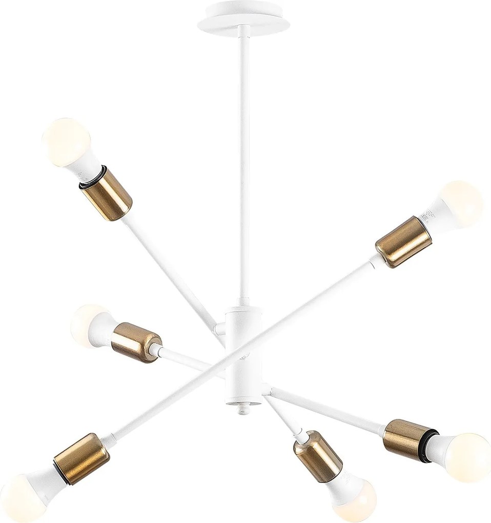 Candeeiro de Teto Ozbest – Branco – 55 x 55 cm