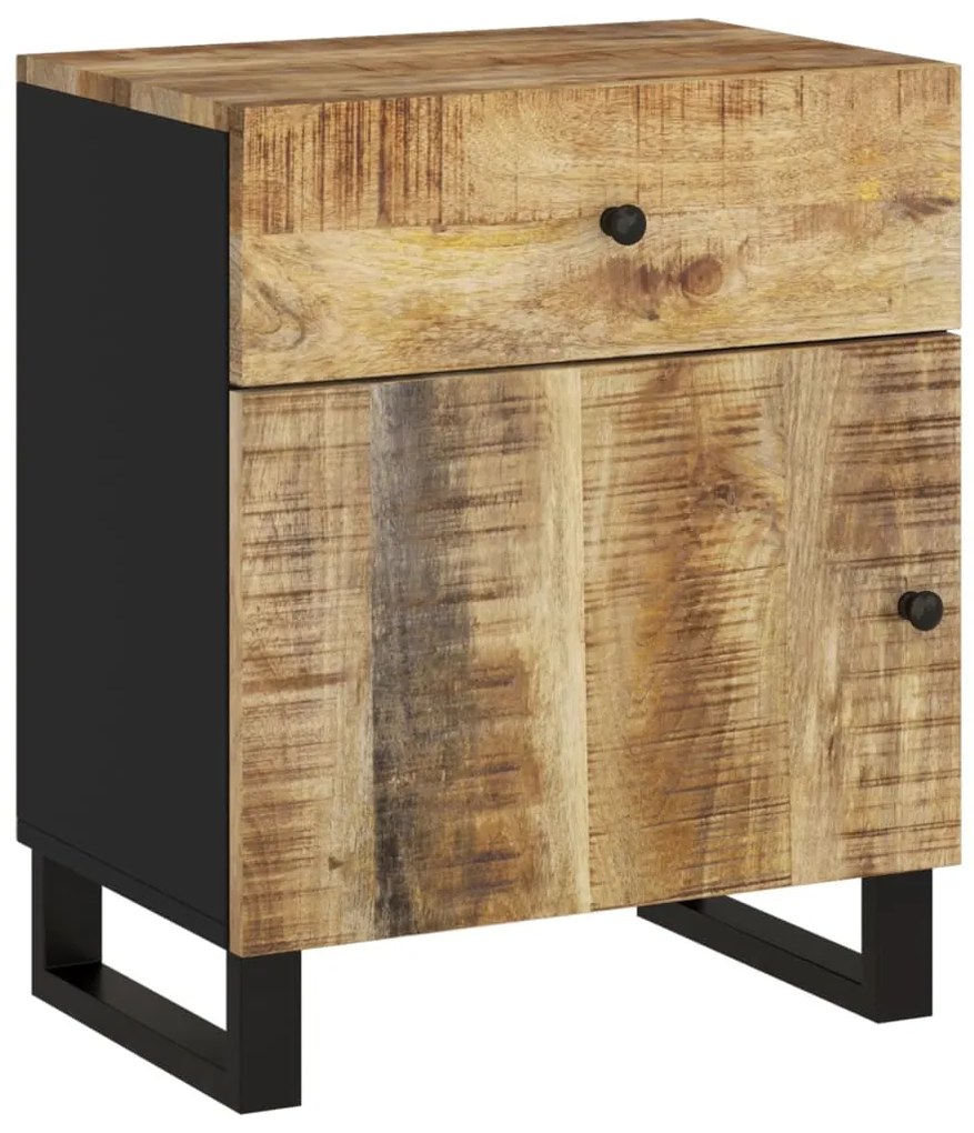 Mesa de cabeceira madeira de mangueira maciça/derivados madeira