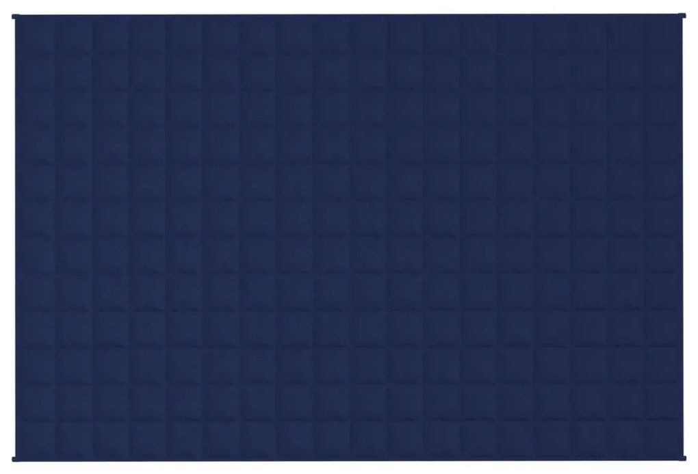 Manta pesada 5 kg 122x183 cm tecido azul