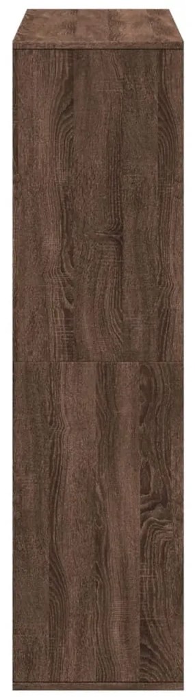 Divisória 100x33x125,5cm derivados de madeira carvalho castanho