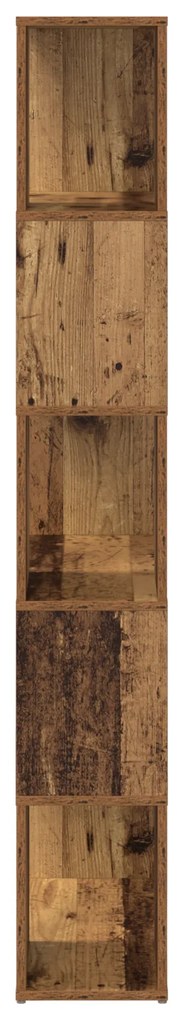 Suporte para TV Madeira velha Madeira engenheirada 60 x 24 x 155 cm