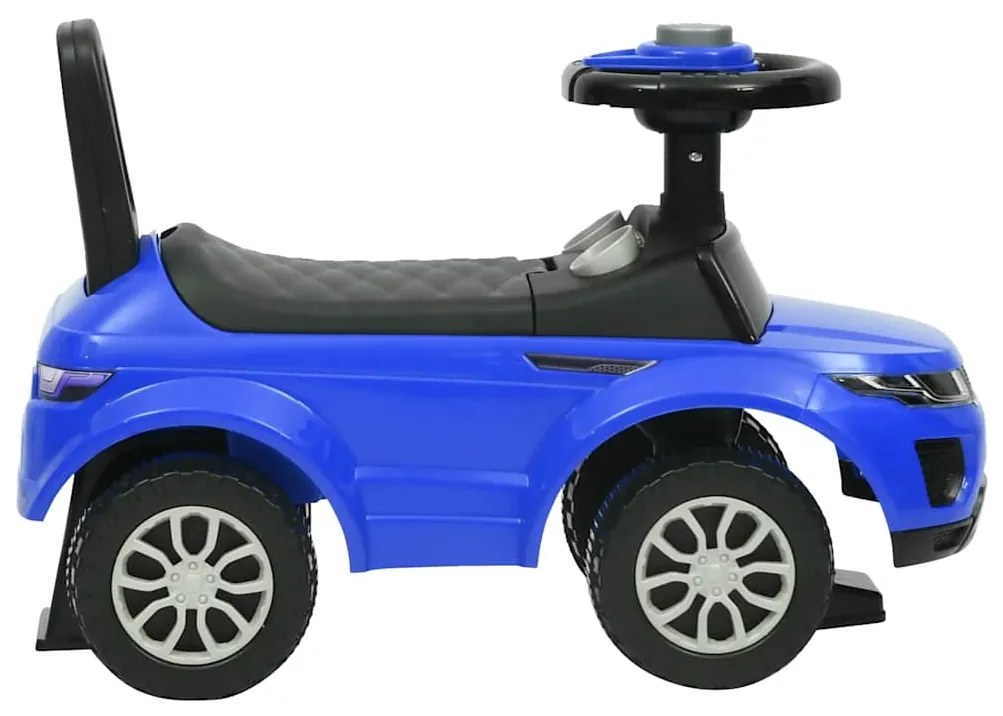 Carro de passeio azul
