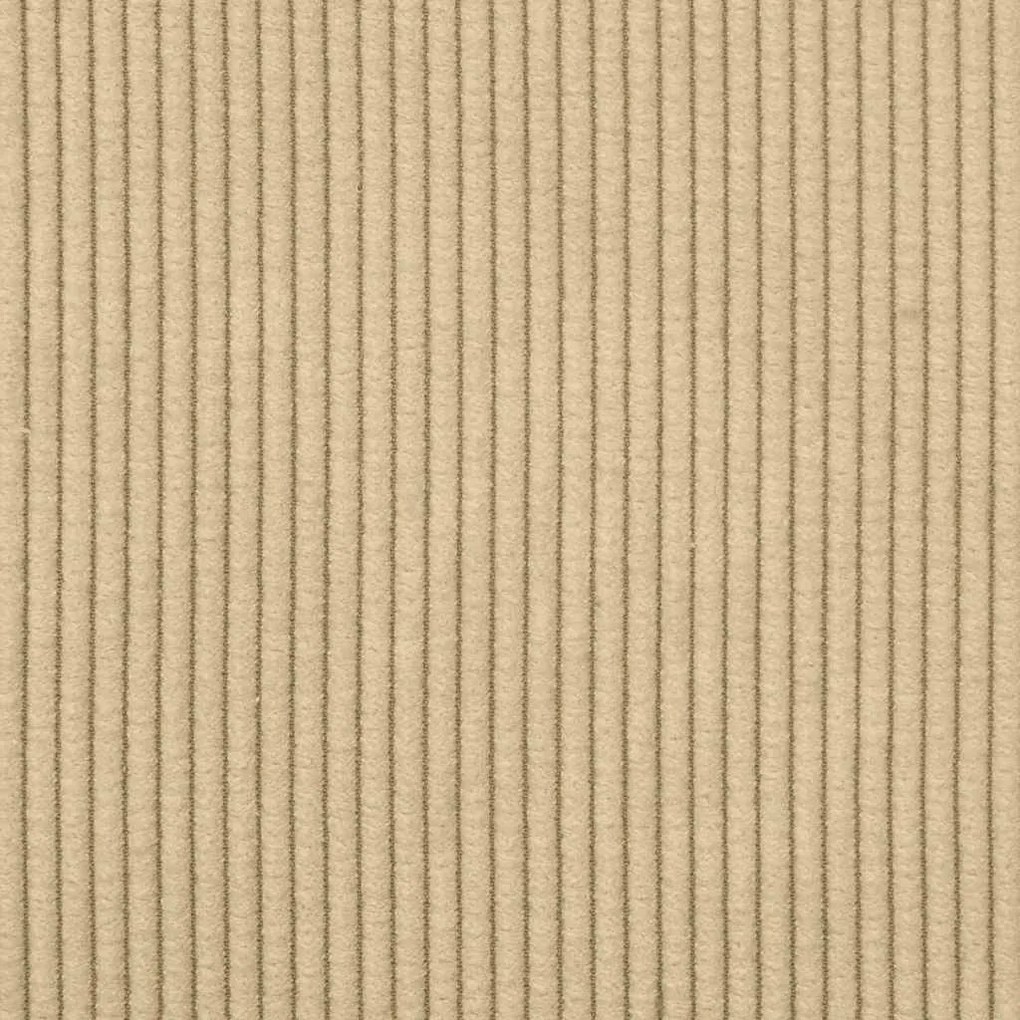 Sofá modular com pufes e almofadas tecido corduroy