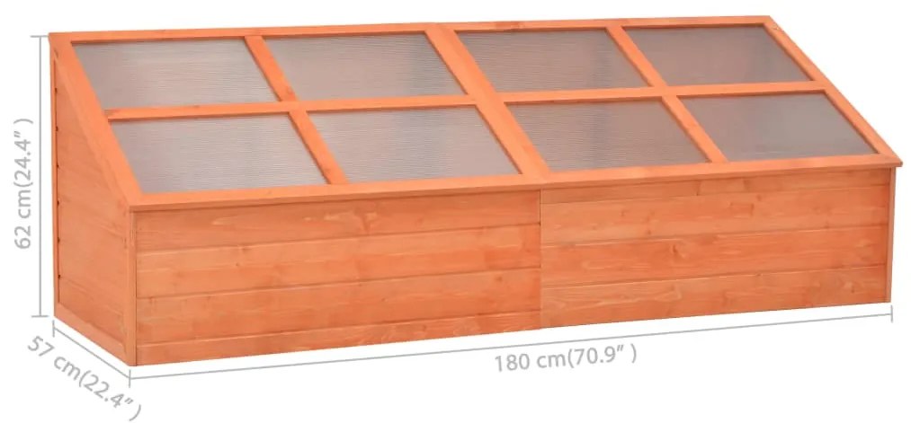 Estufa em madeira 180x57x62 cm