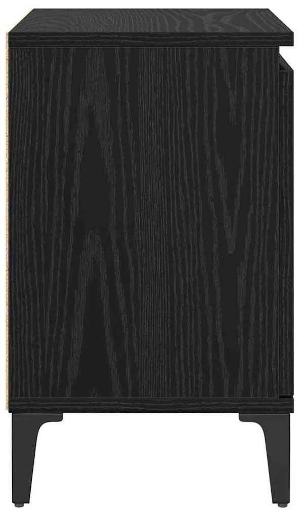 Mesa de cabeceira Carvalho Preto Carvalho preto Madeira feita