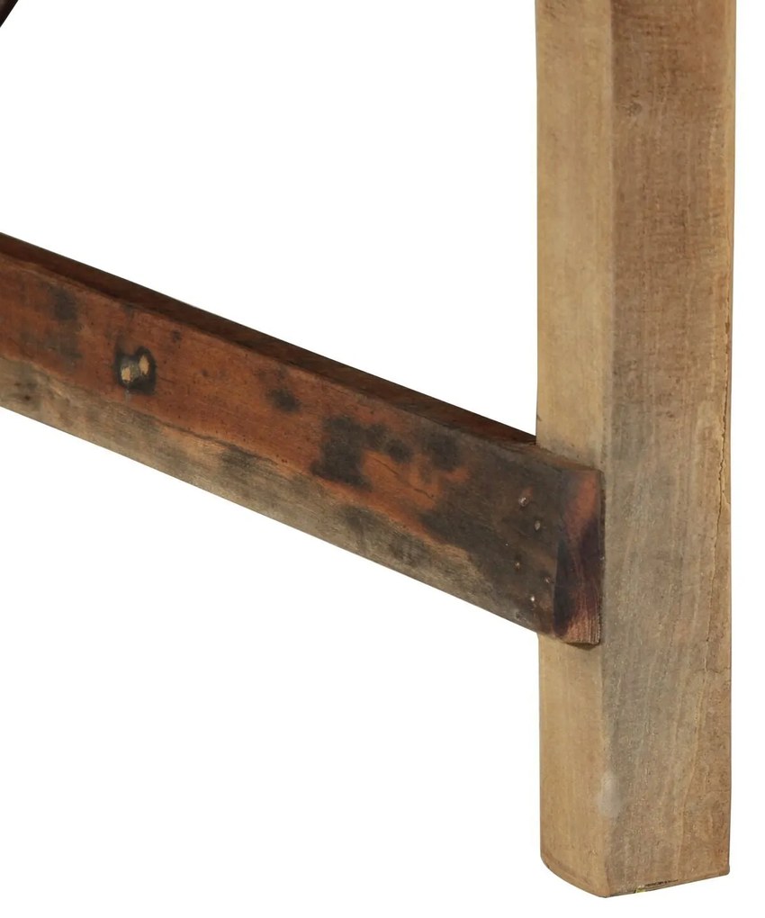 Mesa de Café 110x55x40 cm Madeira recuperada